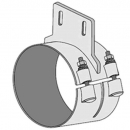7 Inch Peterbilt Butt Joint Clamp