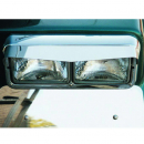 Kenworth And Peterbilt Double Headlight Visors