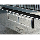 Western Star Bumper Face Double License Plate Holder