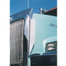 Western Star EPA 4900FS 123 Inch BBC 2007 And Newer Vertical Grille Deflectors
