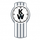 8" Kenworth Emblem Clock