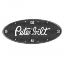 8" Peterbilt Emblem Clock