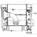 35.5 Inch Freightliner Western Star And Detroit Diesel Stainless Steel Non-Air Assisted One Box Without DPF