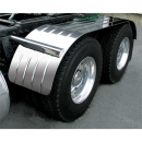 120 Inch 4 Ribbed Stainless Steel Full Fenders With Beaded Edge