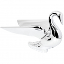 Chrome Bugler/Swan Wonderwing Hood Ornament