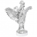 Chrome Standing Rooster Hood Ornament