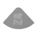 Kenworth Oil PSI Gauge Emblem