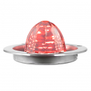 Classic Watermelon LED Light With Stainless Steel Flange Mount Bezel