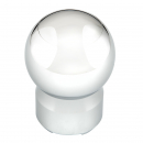 Round Ball Shaped Chrome 13/18 Speed Gearshift Knob