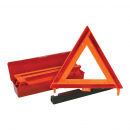 Red Warning Triangle Set of 3