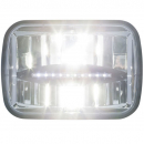 5 Inch By 7 Inch 12 LED Dual High Beam And Low Beam Headlight