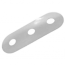 Oval Adapter Plate With 3 - 3/4" Holes