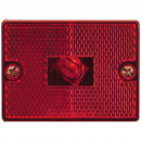 Incandescent Red Stud Mount Marker And Clearance Light With Reflex