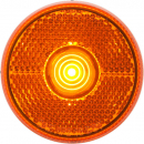 2.5 Inch Amber LED Marker And Clearance Light With Reflex And Gasket