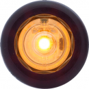 3/4 Inch Amber LED Marker And Clearance Light With A11GB Grommet