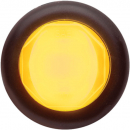 3/4 Inch Amber 2 LED Marker And Clearance Light With A11GB Grommet