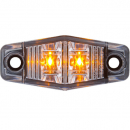 2 LED Amber Marker And Clearance Light