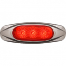 3 LED Red Marker And Clearance Light