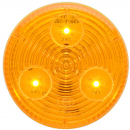 2 Inch Round 3 LED Amber Marker And Clearance Light