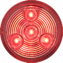 2 Inch Round 3 LED Red Marker And Clearance Light