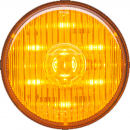 2.5 Inch Round 7 LED Amber Marker And Clearance Light With PL-10 Connection