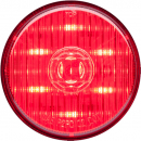 2.5 Inch Round 7 LED Red Marker And Clearance Light With Weathertight Connection