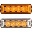 4 LED Amber Marker And Clearance Light