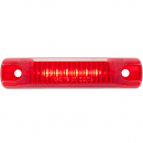 6 LED Red Marker And Clearance Light With .180 Male Bullet Plugs