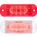 16 LED Red Marker And Clearance Light With Supplemental Turn Signal Function And Delphi Connector