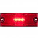 3 LED Red Marker And Clearance Light With Reflex