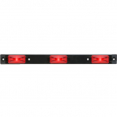 16 Inch 3 LED Red Identification Light Bar