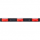 16 Inch 9 LED Red Identification Light Bar