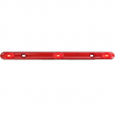 14 1/4 Inch 3 LED Red Identification Light Bar With 60 Inch Power Lead And 10 Inch Ground Lead