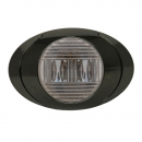 LED P3 Marker Lights With Black Chrome Bezel