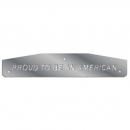 Peterbilt Designer Flap Weights Proud to be an American