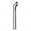 5" x 108" Steel Hoosier Tip Exhaust Pipe, No Reduction, 1 Piece, OEM Quality Chrome Plating