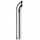 5" Diameter x 120" Long Steel Hoosier Tip, No Reduction, 1 Piece Exhaust Pipe