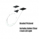 Nova Underglow Light Bracket With 4 Inch Round LED Light