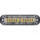 12 LED Dual Amber/White Marker And Clearance Light