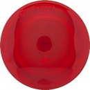 4 Inch Round Incandescent Red Stop/Turn/Tail Light With Male Pin Round Connection