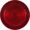 4 Inch Round Incandescent Red Stop/Turn/Tail Light With Reflex Lens And PL-3 Connection