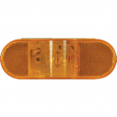 6 Inch Oval Incandescent Amber Turn Signal/Side Marker With PL-3 Connection