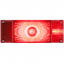Passenger Side 1 LED Red Combination Tail Light With 2 Pin Male/Female Plug