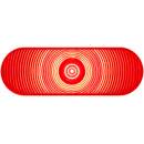 6 Inch Oval 1 LED Red Stop/Turn/Tail Light With PL-3 Connection