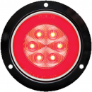 4 Inch Round 21 LED Red Stop/Turn/Tail Light With Weathertight Connection