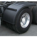 66 Inch Poly Rolled Edge Half Fenders With Mounting Kit