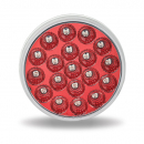 4 Inch Anodized Red LED Stop, Turn And Tail Light