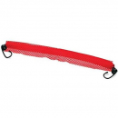 TPHD 18" X 18" Red Nylon Mesh Safety Flag With Elastic Strap