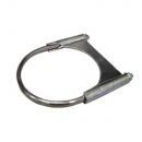 TPHD 5" Guillotine Chrome-Plated Style Exhaust Clamp
