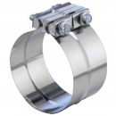 TPHD 6" Polished Stainless Steel Band Clamp